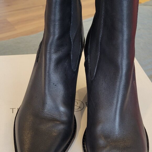 Women's Size 7 Black Leather Treasury & Bond Emerson Ankle Boots. NWB - Picture 2 of 3